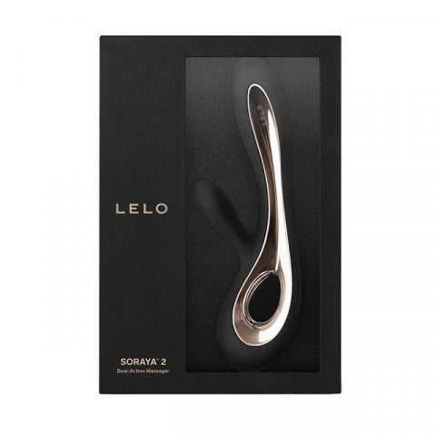 Soraya 2 Gspot and Clitoral Vibrator Black