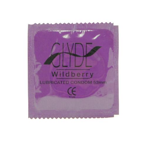 Glyde Wildberry Condom