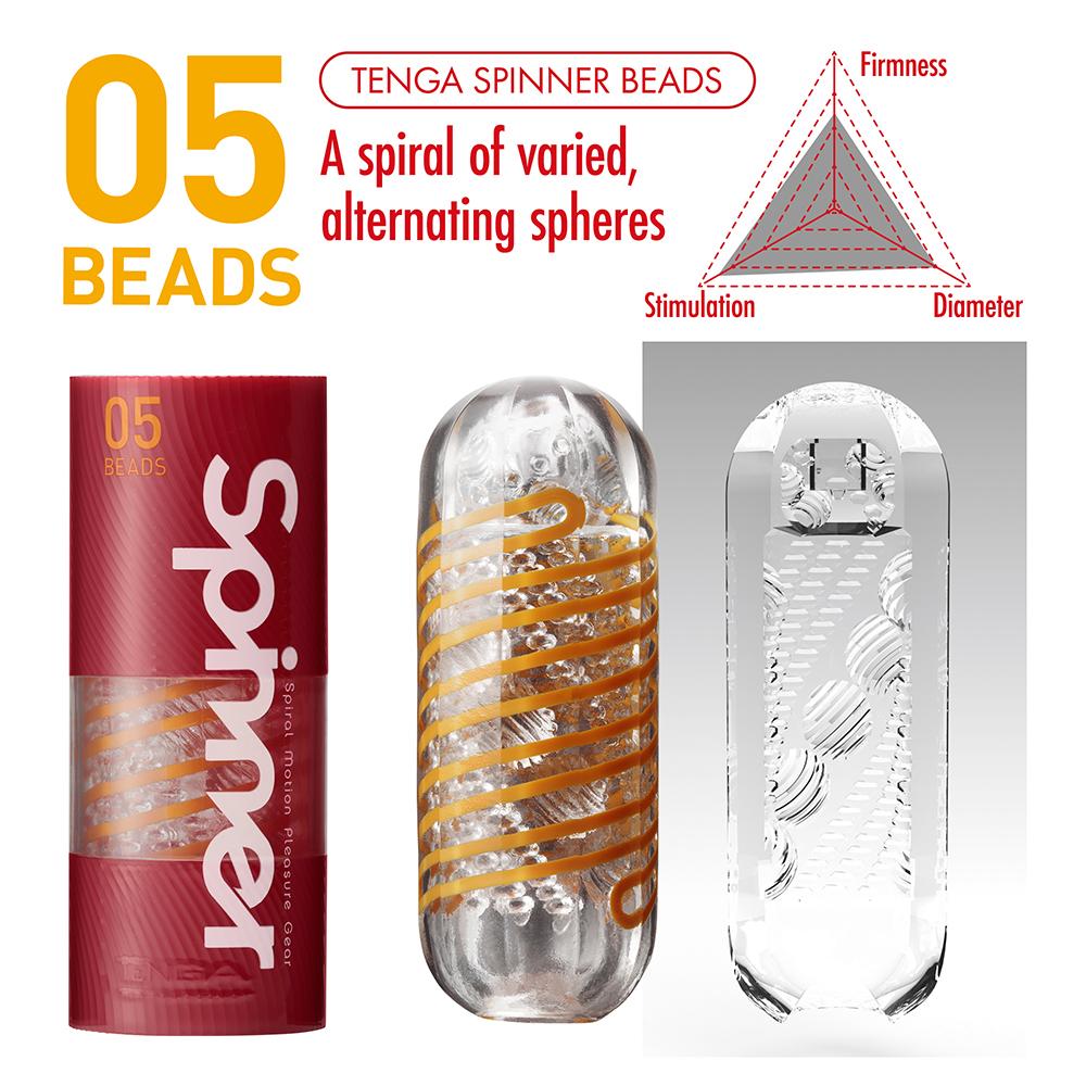 Spinner 05 Beads Male Masturbator