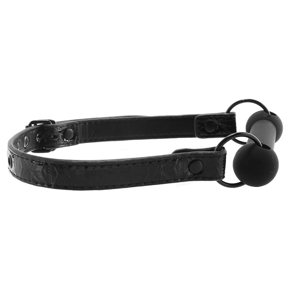 Sinful Bar Gag in Black