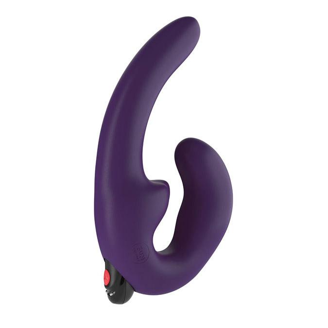 Sharevibe Strapless Double Dildo Dark Violet